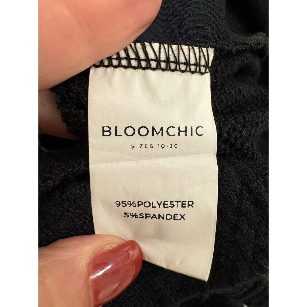 Bloomchic Plus V Neck Pullover Wrap Sweater 3o/6x… - image 7